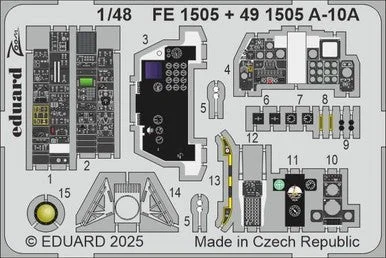 1/48 Eduard A-10A Zoom set for GREAT WALL HOBBY kit