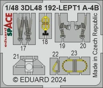 1/48 Eduard A-4B space for HASEGAWA