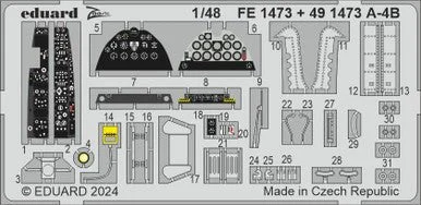 1/48 Eduard A-4B Zoom set for HASEGAWA