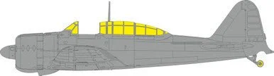 1/48 Eduard A6M2-K TFace MASK for EDUARD kit