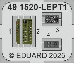 1/48 Eduard A6M5 (Nakajima) upgrade set Photo etched set for EDUARD kit