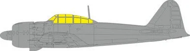 1/48 Eduard A6M5 Zero TFace MASK for EDUARD kit