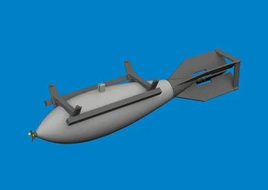 1/48 Eduard A6M5/7 500kg bomb PRINT Brassin for EDUARD kit