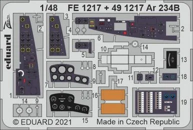 1/48 Eduard Ar 234B for Hasegawa/Hobby 2000