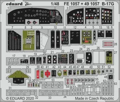 1/48 Eduard B-17G for HKM