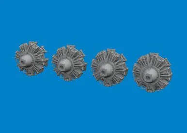 1/48 Eduard B-24D engines PRINT Brassin