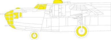 1/48 Eduard B-24D MASK for HOBBY BOSS kit
