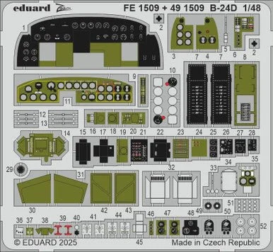 1/48 Eduard B-24D Zoom set for HOBBY BOSS kit