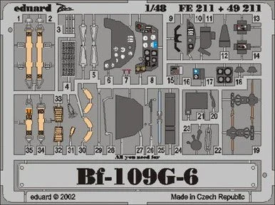 1/48 Eduard Bf 109G-6 for Hasegawa
