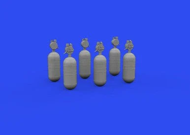 1/48 Eduard Brassin WWII USAAF oxygen cylinder A-6 Print for