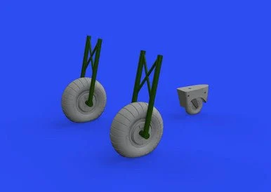 1/48 Eduard Do17Z Wheels for EDU & ICM (Resin)