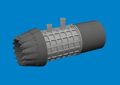 1/48 Eduard F-35B exhaust nozzle PRINT Brassin for TAMIYA kit