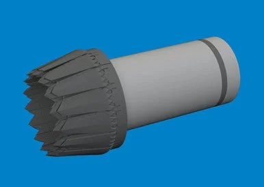 1/48 Eduard F-35C exhaust nozzle PRINT Brassin for TAMIYA kit