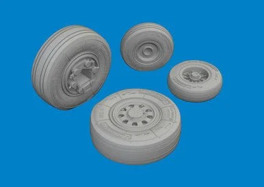 1/48 Eduard F-35C wheels Brassin