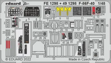 1/48 Eduard F-86F-40 - for AIRFIX