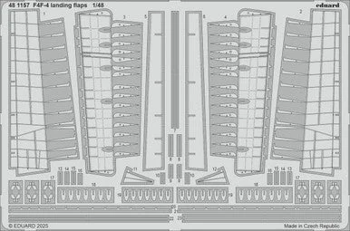 1/48 Eduard F4F-4 landing flaps Photo etched set for ACADEMY kit