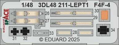 1/48 Eduard F4F-4 SPACE SPACE for ACADEMY kit