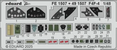 1/48 Eduard F4F-4 Zoom set for ACADEMY kit