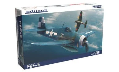 1/48 Eduard F6F-5 Hellcat Weekend Edition Plastic Model Kit