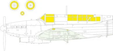 1/48 Eduard Fulmar Mk.II TFace MASK for TRUMPETER