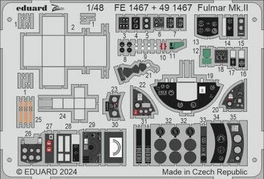 1/48 Eduard Fulmar Mk.II Zoom set for TRUMPETER