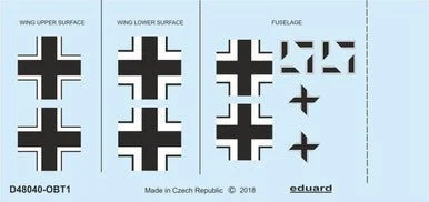 1/48 Eduard Fw 190A-2 national insignia for EDUARD