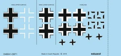 1/48 Eduard Fw 190A-3 national insignia for EDUARD