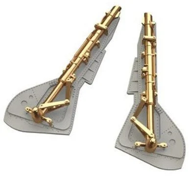 1/48 Eduard Fw190A8/R2 Undercarriage Legs for EDU (Bronze & Resin)
