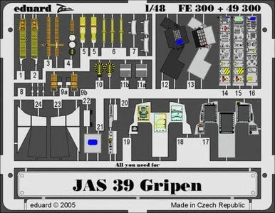 1/48 Eduard JAS-39 Gripenfor Italeri