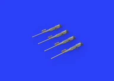 1/48 Eduard M2 Browning Guns w/Handles (PE & Resin)
