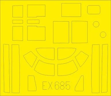 1/48 Eduard Mask A-26B for ICM