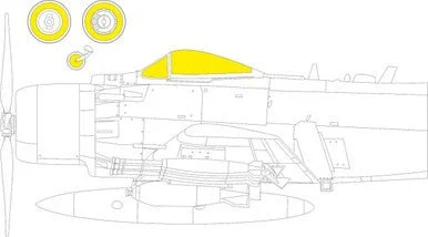 1/48 Eduard Mask A1H TFace for Tamiya