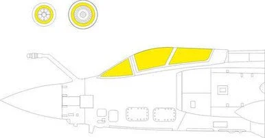 1/48 Eduard Mask Buccaneer S.2C/D for Airfix
