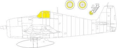 1/48 Eduard Mask F6F-5 TFace for Eduard