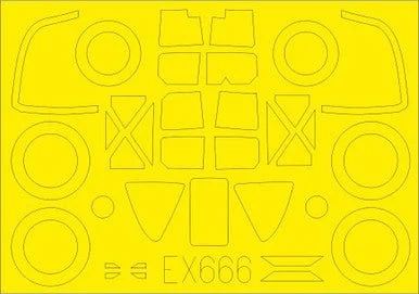 1/48 Eduard Mask P38F/G for TAM