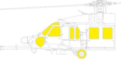 1/48 Eduard MH-60L TFace MASK for ICM kit