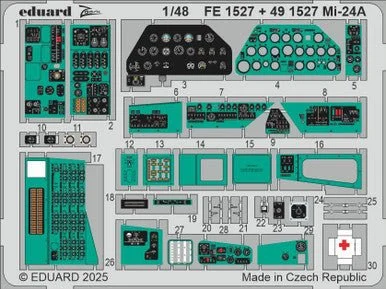 1/48 Eduard Mi-24A Zoom set for TRUMPETER kit