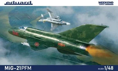 1/48 Eduard MiG-21PFM WEEKEND Plastic Model Kit