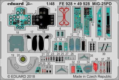 1/48 Eduard MiG-25PD for ICM