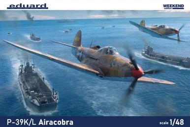 Eduard P-39K/L Airacobra Weekend Edition 1:48 WWII Fighter Aircraft Model Kit