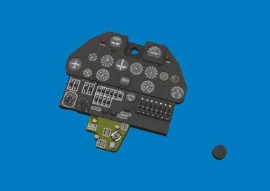 1/48 Eduard P-40E LooK Brassin for EDUARD