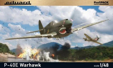 1/48 Eduard P-40E Warhawk PROFIPACK Plastic Model Kit