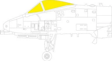 1/48 Eduard Paint Mask for HOBBY BOSS A-10C