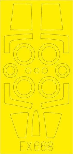 1/48 Eduard Paint Mask for KINETIC F-104J