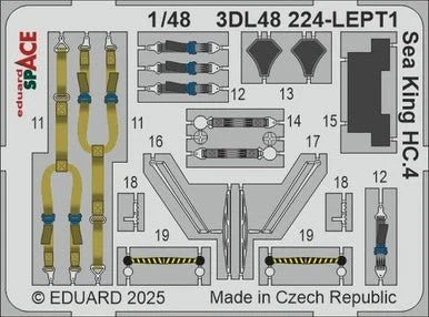 1/48 Eduard Sea King HC.4 SPACE SPACE for AIRFIX kit