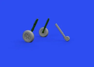 1/48 Eduard Spitfire Mk V Wheels for EDU (Mask & Resin)
