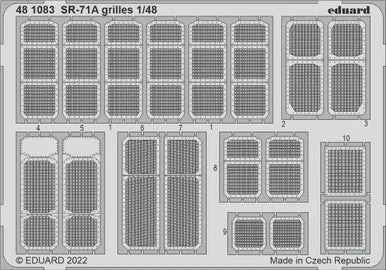 1/48 Eduard SR71A Grills for Revell