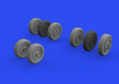 1/48 Eduard SR71A Wheels for Revell (Mask & Resin)