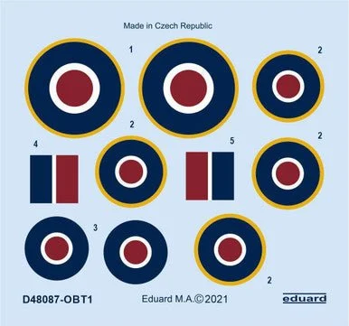 1/48 Eduard Tempest Mk.II roundels for EDUARD/SPECIAL HOBBY