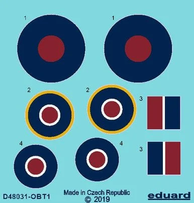 1/48 Eduard Tempest roundels early for EDUARD
